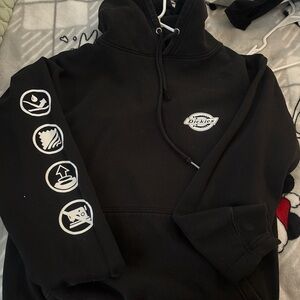 Dickies Men's Black Pullover Hoodie